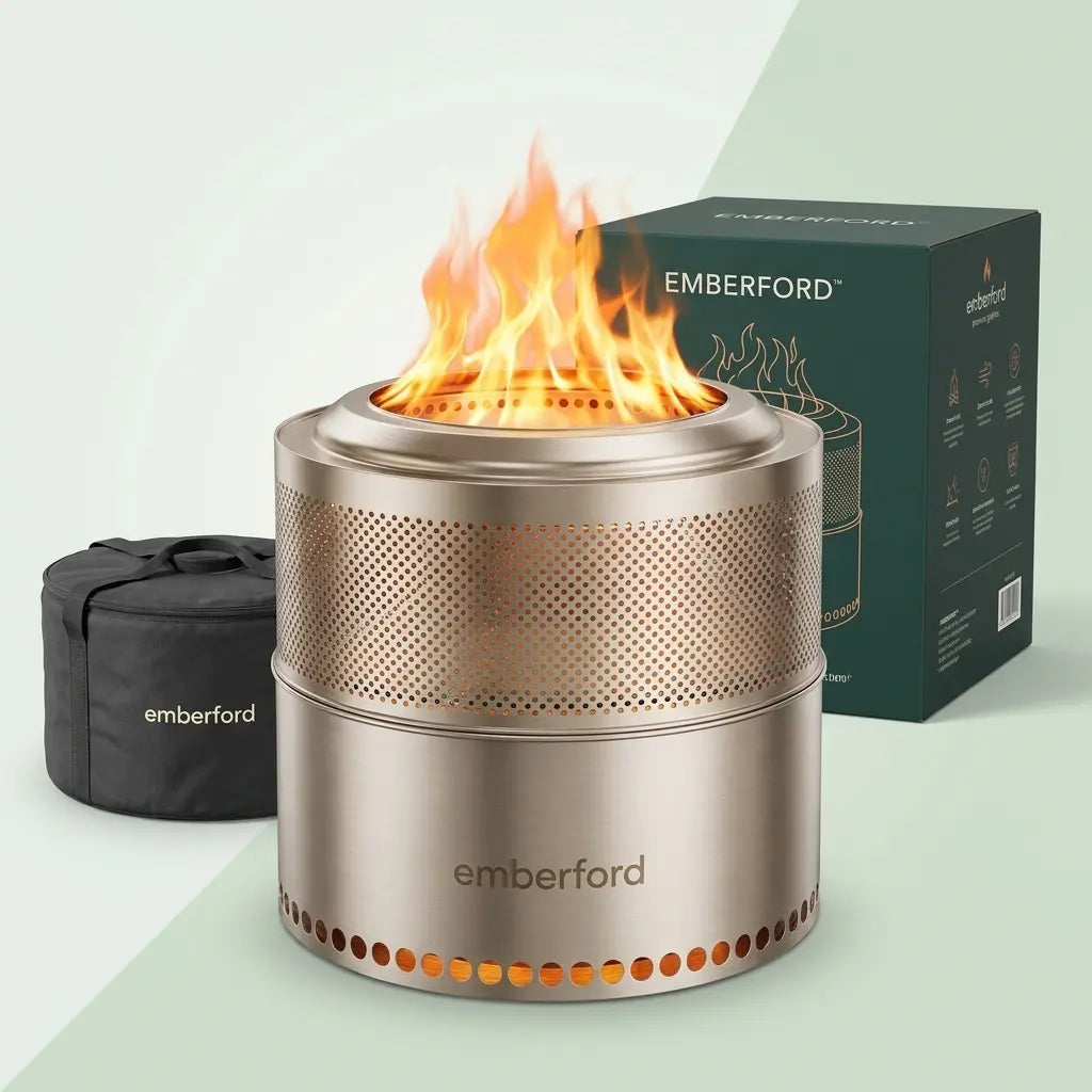 Emberford™ Smokeless Fire Pit (19")